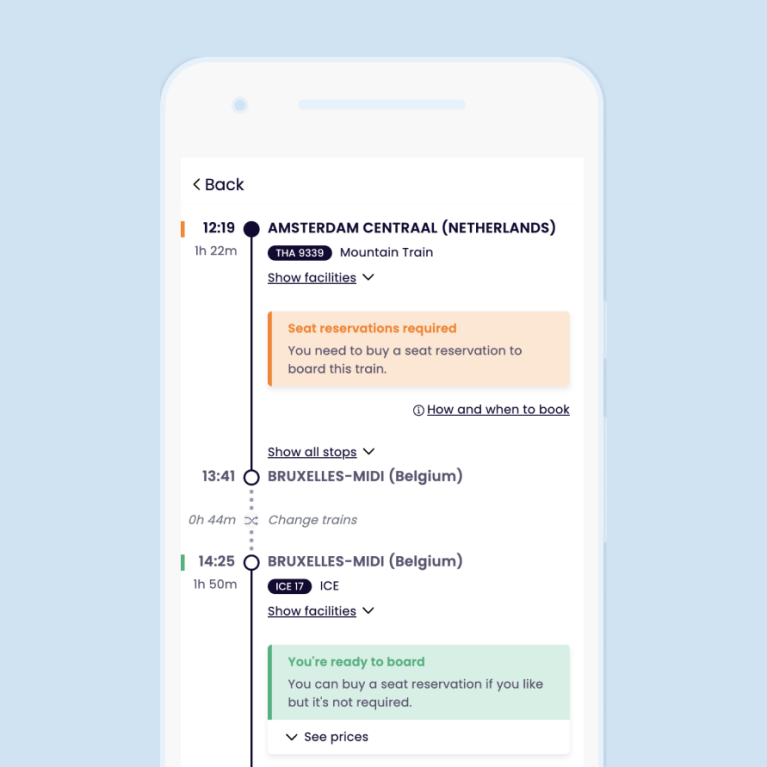 2 - Check seat reservation prices (002)